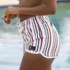 SHORT FEMININO SEU LÓZA TACTEL COM ELASTANO LISTRADO - Imagem 2