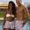 SHORT FEMININO SEU LÓZA TACTEL COM ELASTANO LISTRADO - Imagem 3