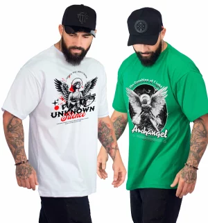 PROMOÇÃO 2 CAMISETAS OVERSIZED 100% ALGODÃO ESTAMPADAS COMBO SKU 0151